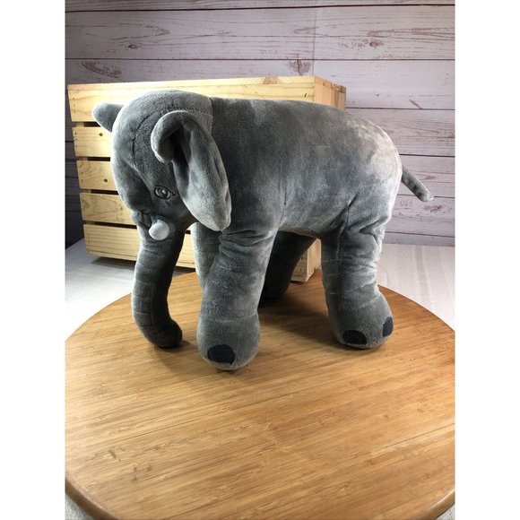 GRIFIL ZERO Big Elephant Stuffed Animal Plush Toy 14"X 13" Long Sit or stand - Picture 6 of 9